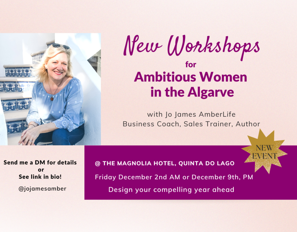 Make Your Year Matter Workshops for Ambitious Women in the Algarve